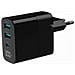TA-UC-PDQC30LCD-BK-02 Caricabatterie per dispositivi mobili Universale Nero AC Ricarica rapida Interno - Foto miniatura 2