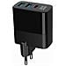 TA-UC-PDQC30LCD-BK-02 Caricabatterie per dispositivi mobili Universale Nero AC Ricarica rapida Interno - Foto miniatura 6