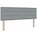 Letto box spring con materasso Grigio chiaro 160 x 200 cm - Foto miniatura 6