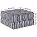 Cuscino Grigio 70 x 70 x 36 cm Poliestere - Foto miniatura 8