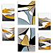 Set Di 6 Stampe Genere Natura 1 In Paesaggi Astratti Dipinti Decorativi Estetici Per Il Tuo Soggiorno, Camera Da Letto, Casa A3 & A4 Senza Cornice - Foto miniatura 1