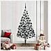 Albero di Natale artificiale con 300 LED Bianco 210 cm - Foto miniatura 2