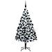 Albero di Natale artificiale con 300 LED Bianco 210 cm - Foto miniatura 4