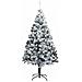 Albero di Natale artificiale con 300 LED Bianco 210 cm - Foto miniatura 5