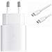 Caricabatterie Fast Charging Originale Rapido Casa Usb-c Type C Ep-ta800 25w White - Foto miniatura 2