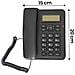 Telefono Fisso Con Filo Con Altoparlante / Composizione Rapida / Display Lcd - Foto miniatura 4