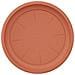 Vassoio Rotondo per Fiori 24 pcs Rosso Mattone Ø 27 x 2,5 cm - Foto miniatura 7