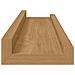 Scaffale da parete con lo scaffale 2 pcs Marrone 40 x 9 x 3 cm - Foto miniatura 8