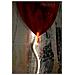 Stampa Con Led Su Tela Heart Bambina Con Palloncino Cuore Con Applicazione 3d - Foto miniatura 6