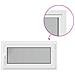 Finestra per Soffitta RISOR 100 x 50 cm PVC e Vetro Bianco - Foto miniatura 8