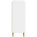 Credenza Bianco Lucido 66 x 34,5 x 90 cm Legno ingegnerizzato - Foto miniatura 5