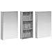 Set di Armadi da Bagno con porta 3 pcs 110 x 10,5 x 60,5 cm - Foto miniatura 5