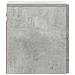 Mobiletto da notte a muro con cassetto 2 pcs Grigio Cemento - Foto miniatura 6