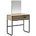 Tavolo da Trucco con lo scaffale Rovere Sonoma 81 x 40 x 131 cm - Foto miniatura 1