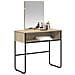Tavolo da Trucco con lo scaffale Rovere Sonoma 81 x 40 x 131 cm - Foto miniatura 3
