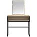 Tavolo da Trucco con lo scaffale Rovere Sonoma 81 x 40 x 131 cm - Foto miniatura 4