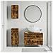 Set di armadietti da bagno in 3 pezzi HAARLEM Rovere Fumo - Foto miniatura 9