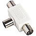 Spina con 2 Prese Antenna Tv - Foto miniatura 1