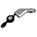 Speed-Link NDS  Car Adapter, retractable, Cablato, Argento - Foto miniatura 1