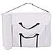 Set Lettino Massaggio Pieghevole 2 Zone 10 Cm E Sgabello Bianco - Foto miniatura 7