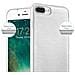 Custodia Compatibile Con Apple Iphone 8 Plus / Iphone 7 Plus / Iphone 7s Plus In Argento - Coperchio Protettivo In Silicone Tpu Flessibile Con Design Spazzolato - Foto miniatura 5