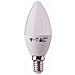 V-tac Smart Light Vt-5114 Lampadina E14 Wifi 4,5w Candela Dimmable Rgb+3in1 Gestione Smartphone - Sku 2754 - Foto miniatura 1