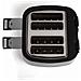Tostapane Livoo Dod167n - 4 Slot - Nero - Foto miniatura 4