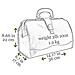 Medico In Pelle Borsa A Mano Crafted Stile Dellannata Medical Bag Small Black - Resistenza Tempo - Foto miniatura 3