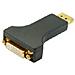 DisplayPort / DVI, DisplayPort, DVI, Maschio / femmina, Nero, Oro - Foto miniatura 1