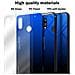 Custodia Compatibile Con Huawei P20 Lite In Blu - Nero - Coperchio Protettivo Bicolore In Vetro Temperato E Silicone Tpu - Foto miniatura 7