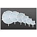 Coperchi In Silicone Per Contenitori, Elastici, 6 Pezzi, - Foto miniatura 3