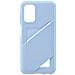 Cover Con Card Slot Case Samsung Ef-oa135tlegww Per Galaxy A13 Sm-a135f Blu - Foto miniatura 4