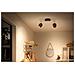 Lampada Da Soffitto Con Due Faretti Rivano 2x4.3w Bianco 177x120x408 Mm Metallo - Foto miniatura 1