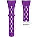 Bracciale Orologio Per Polar M400 / M430 Silicone Viola - Foto miniatura 9