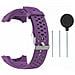 Bracciale Orologio Per Polar M400 / M430 Silicone Viola - Foto miniatura 10