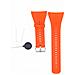 Cinturino Per Orologio Polar M400/m430 In Silicone Arancio - Foto miniatura 6