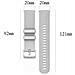 Bracciale Polar Ignite/unite In Silicone Grey - Foto miniatura 2