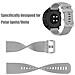 Bracciale Polar Ignite/unite In Silicone Grey - Foto miniatura 5