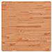 Piano Per Tavolo 70x70x4 Cm Quadrato Legno Massello Di Faggio - Foto miniatura 2
