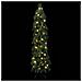 Albero Di Natale Artificiale Preilluminato Con 60 Led 120 Cm - Foto miniatura 2