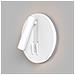 Applique Da Parete Interno Moderno Ios 176 Alluminio Bianco Led Integrato 10w - Foto miniatura 1
