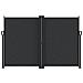 Tenda da Sole Laterale Retrattile Nera 160x1000 cm - Foto miniatura 4
