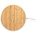 Tappetino Caricabatterie Wireless Nature Bamboo 10w. Antiscivolo - Foto miniatura 3