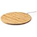 Tappetino Caricabatterie Wireless Nature Bamboo 10w. Antiscivolo - Foto miniatura 4
