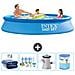Piscina Fuori Terra - In Giro - 305x61 Cm - Blu - Include Accessori Coordinati A447 - Foto miniatura 1