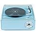 RADIOSVEGLIA EPOK BT VINTAGE MICROGIRADISCHI BLUE - Foto miniatura 1