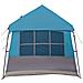 Tenda da campeggio con finestre blu per 12 persone impermeabile - Foto miniatura 5