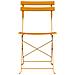 Sedie da Giardino Pieghevoli  2 pz Giallo Senape Acciaio - Foto miniatura 5