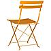 Sedie da Giardino Pieghevoli  2 pz Giallo Senape Acciaio - Foto miniatura 7
