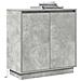 Credenza Grigio cemento 71 x 34.5 x 75 cm Legno multistrato - Foto miniatura 3